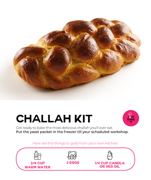Get ready to bake the most delicious bread ever. It also includes the base ingredients of water, eggs, and milk.