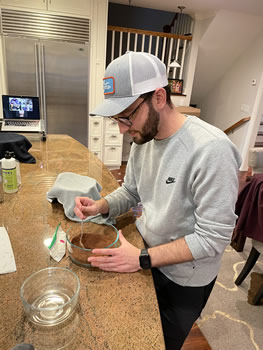 Corporate group baking event